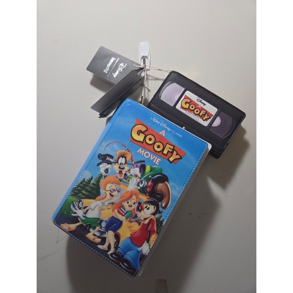 Disney A Goofy Movie VHS Tape Loungefly and Wallet